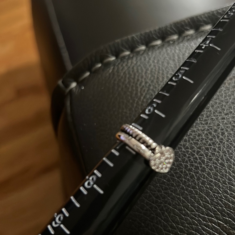 Brighton heart charm ring